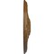 Ekena Millwork Athens Ceiling Medallion (Fits Canopies up to 3 5/8"), 26 1/4"OD x 3 1/4"P, Smokey Topaz Crackle CM27ATSTC - alternate 2